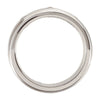 Cobalt 8mm Satin Finished Beveled Edge Band Size 8 Cobalt 8mm Satin Finished Beveled Edge Band Size 8