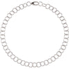 Sterling Silver 12mm Ring Link 18" Chain Sterling Silver 12mm Ring Link 18" Chain