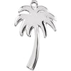 Petite Palm Tree Dangle in Sterling Silver