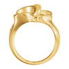 14k Yellow Gold Freeform Ring, Size 6 14k Yellow Gold Freeform Ring, Size 6
