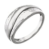 14K White Gold Hammered Wrap Ring (Size 7) 14K White Gold Hammered Wrap Ring (Size 7)