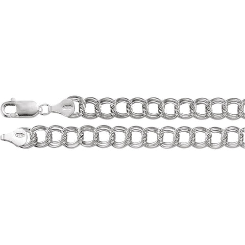 Sterling Silver Charm 7" Bracelet Sterling Silver Charm 7" Bracelet