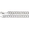 7 mm Charm Bracelet in Sterling Silver ( 7 Inch )