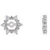 1/4 CTW Diamond Earring Jacket in 14K Yellow Gold 1/4 CTW Diamond Earring Jacket in 14K Yellow Gold