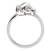 14k White Gold Freeform Ring, Size 6 14k White Gold Freeform Ring, Size 6