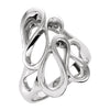Metal Fashion Ring in 14k White Gold ( Size 6 ) Metal Fashion Ring in 14k White Gold ( Size 6 )