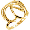 Fashion Ring in 14K White Gold (Size 6) Fashion Ring in 14K White Gold (Size 6)