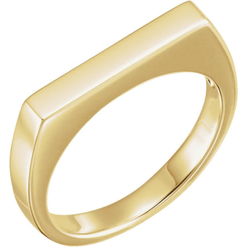 14k Yellow Gold Stackable Ring, Size 7 14k Yellow Gold Stackable Ring, Size 7