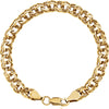 7 mm Solid large Charm Bracelet in 14k Yellow Gold ( 7.75-Inch ) 7 mm Solid large Charm Bracelet in 14k Yellow Gold ( 7.75-Inch )