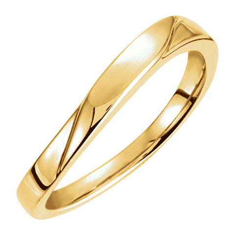 14k Yellow Gold Stackable Ring, Size 6 14k Yellow Gold Stackable Ring, Size 6
