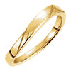 Stackable Metal Fashion Ring in 14k Yellow Gold ( Size 6 ) Stackable Metal Fashion Ring in 14k Yellow Gold ( Size 6 )