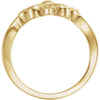 14k Yellow Gold Fleur-de-lis Ring, Size 7 14k Yellow Gold Fleur-de-lis Ring, Size 7
