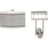 Pair of Stainless Steel Rectangular Cuff Links Pair of Stainless Steel Rectangular Cuff Links