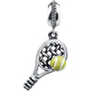 Kera Tennis Dangle in Sterling Silver Kera Tennis Dangle in Sterling Silver