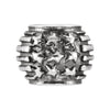 Sterling Silver 10.5x8mm American Flag Bead Sterling Silver 10.5x8mm American Flag Bead
