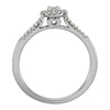 Halo-Style Engagement Ring in 14k white gold, Size 7 Halo-Style Engagement Ring in 14k white gold, Size 7
