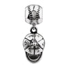 Kera Baseball and Cap Dangle in Sterling Silver Kera Baseball and Cap Dangle in Sterling Silver
