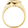 14k Yellow Gold Metal Fashion Ring, Size 6 14k Yellow Gold Metal Fashion Ring, Size 6
