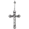 Sterling Silver Round Fluted Rosary Sterling Silver Round Fluted Rosary