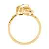 10k Yellow Gold Freeform Ring, Size 6 10k Yellow Gold Freeform Ring, Size 6