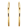 14k Yellow Gold 20mm Endless Hoop Earrings 14k Yellow Gold 20mm Endless Hoop Earrings