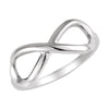 14K White Gold Infinity Ring Size 7 14K White Gold Infinity Ring Size 7
