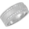 1/3 CTTW Diamond Anniversary Band in 14k White Gold (Size 6 ) 1/3 CTTW Diamond Anniversary Band in 14k White Gold (Size 6 )