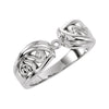Engagement Peg Remount in 14K White Gold (Size 6) Engagement Peg Remount in 14K White Gold (Size 6)