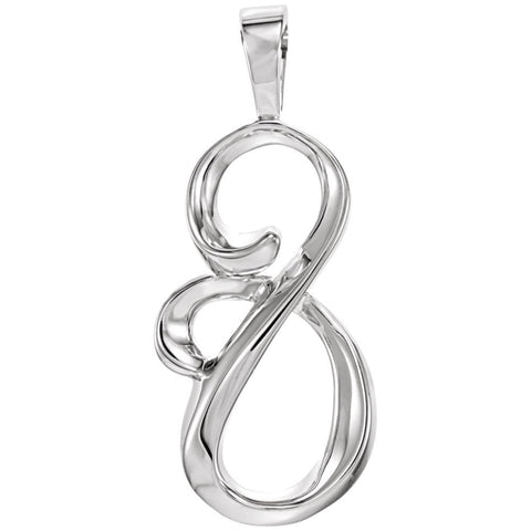 Sterling Silver Freeform Pendant Sterling Silver Freeform Pendant