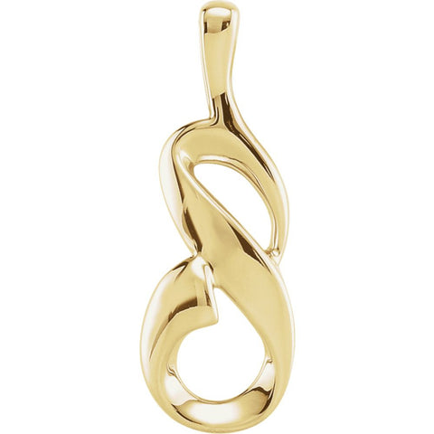 14k Yellow Gold Freeform Pendant 14k Yellow Gold Freeform Pendant