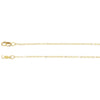 14k Yellow Gold 1.2mm Cable 16" Chain 14k Yellow Gold 1.2mm Cable 16" Chain