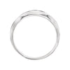 14k White Gold #5 Band, Size 6 14k White Gold #5 Band, Size 6