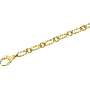 14k Yellow Gold Oval Link Bracelet 14k Yellow Gold Oval Link Bracelet