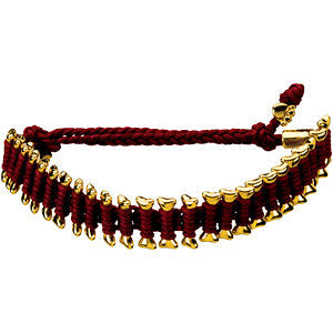 Burgundy Heart U Back™ Friendship Bracelet Burgundy Heart U Back™ Friendship Bracelet