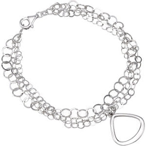 Sterling Silver 7.5" Bracelet