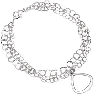 Sterling Silver 7.5" Bracelet Sterling Silver 7.5" Bracelet