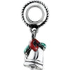 Sterling Silver 13x10mm Kera Silver Bells Charm Sterling Silver 13x10mm Kera Silver Bells Charm