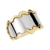Ring Two-Tone Metal Fashion Remount in 14K White and Yellow Gold ( Size 6 ) Ring Two-Tone Metal Fashion Remount in 14K White and Yellow Gold ( Size 6 )
