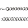 12.3 mm Curb Chain Bracelet Bracelet in Sterling Silver ( 9.00-Inch ) 12.3 mm Curb Chain Bracelet Bracelet in Sterling Silver ( 9.00-Inch )
