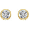 14k Yellow Gold 1/3 CTW Diamond Earrings 14k Yellow Gold 1/3 CTW Diamond Earrings