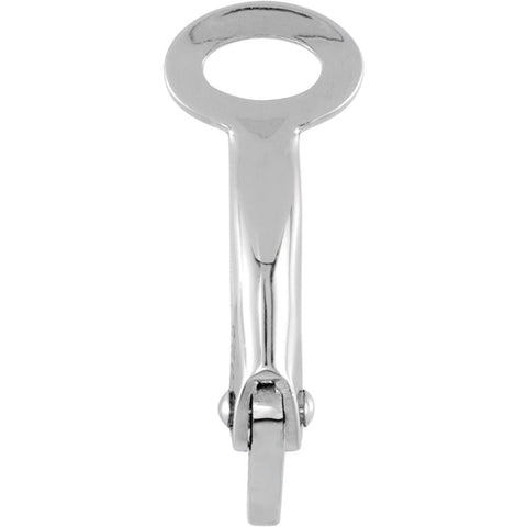 Sterling Silver Omega Clip Back Sterling Silver Omega Clip Back