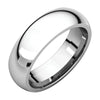 Sterling Silver 6mm Comfort Fit Band (Size 10) Sterling Silver 6mm Comfort Fit Band (Size 10)