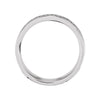 14k White Gold 7mm Comfort-Fit Enamel Band Size 5 14k White Gold 7mm Comfort-Fit Enamel Band Size 5