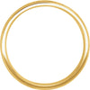 14k Yellow Gold 6mm Flat Edge Comfort Fit Milgrain Satin Finish Band Size 9 14k Yellow Gold 6mm Flat Edge Comfort Fit Milgrain Satin Finish Band Size 9