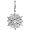 Vintage-Inspired Dangle Charm in Sterling Silver