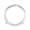 14k White Gold Ring Guard, Size 6 14k White Gold Ring Guard, Size 6
