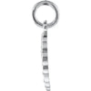 Sterling Silver Angel Wing Charm with Jump Ring Sterling Silver Angel Wing Charm with Jump Ring