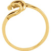 10k Yellow Gold Metal Fashion Ring, Size 6 10k Yellow Gold Metal Fashion Ring, Size 6