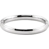 Hinged Bangle Bracelet in Sterling Silver Hinged Bangle Bracelet in Sterling Silver