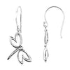 Sterling Silver Petite Dragonfly Earrings Sterling Silver Petite Dragonfly Earrings